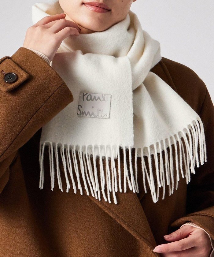 【ポール スミス/Paul Smith】のCropped Logo カシミヤブレンド マフラー インテリア・キッズ・メンズ・レディースファッション・服の通販 founy(ファニー) https://founy.com/ ファッション Fashion レディースファッション Fashion for Women マフラー・スヌード / 冬小物の定番 Scarves & Mufflers おすすめ Recommended / Our Picks ギフト プレゼント Gift / Present シンプル Simple, Minimal スヌード Snood, Infinity Scarf フリンジ Fringe, Tassel マフラー Scarf, Muffler モダン Modern, Contemporary エレガント 上品 Elegant 夏 Summer S/S・春夏 SS, Spring/Summer, Warm Season A/W・秋冬 Autumn/Winter |ID: prp329100004745681 ipo3291000000034618029