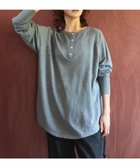 【アメリカンホリック/AMERICAN HOLIC】のバイパチ2WAYヘンリーネックニットプルオーバー Gray Mixture|ID: prp329100004745683 ipo3291000000035631826