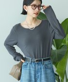 【アメリカンホリック/AMERICAN HOLIC】の起毛プルオーバー Charcoal Gray|ID: prp329100004745689 ipo3291000000035396208