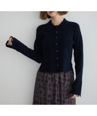 【イェッカ ヴェッカ/YECCA VECCA】の襟付きニットカーディガン Navy|ID: prp329100004745696 ipo3291000000034309215