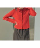 【イェッカ ヴェッカ/YECCA VECCA】の襟付きニットカーディガン Red|ID: prp329100004745696 ipo3291000000034817968