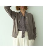 【イェッカ ヴェッカ/YECCA VECCA】の金釦クルーネックカーディガン Dark Beige|ID: prp329100004745697 ipo3291000000034309220