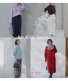 【エニィ スィス/any SiS】のAirニット ワンピース チャコール|ID:prp329100004745700