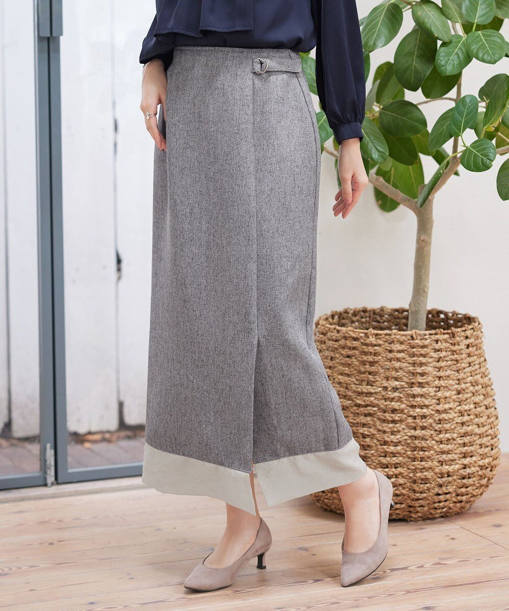 【ティアクラッセ/Tiaclasse】の【洗える】メランジヘリンボーンツイードスカート インテリア・キッズ・メンズ・レディースファッション・服の通販 founy(ファニー) ファッション Fashion レディースファッション Fashion for Women スカート Skirts アクセサリー Fashion Accessories アシンメトリー Asymmetrical Style オーガンジー Organza Fabric 春 Spring 洗える Machine Washable 秋 Autumn カーディガン Cardigan, Knitwear シアー Sheer, See-Through シンプル Simple, Minimal スリット Slit, Slit Detail チュニック Tunic, Long Top ツイード Twill, Twill Weave フィット Fit, Slim Fit ポケット Pocket, Pocket Detail ロング Long, Long-Length 楽ちん Easy Fit, Comfortable 冬 Winter / This Winter A/W・秋冬 Autumn/Winter 再入荷 Restock / Back in Stock おすすめ Recommended / Our Picks 夏 Summer エレガント 上品 Elegant 新作・新入荷 New Arrivals / New In ビジネス 仕事 通勤 Business / Work / Commuting ライトグレー|ID: prp329100004745701 ipo3291000000034309235