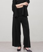 【アンクレイヴ/uncrave】の【手洗い可】スウェード ストレートパンツ ブラック|ID: prp329100004745705 ipo3291000000034309246