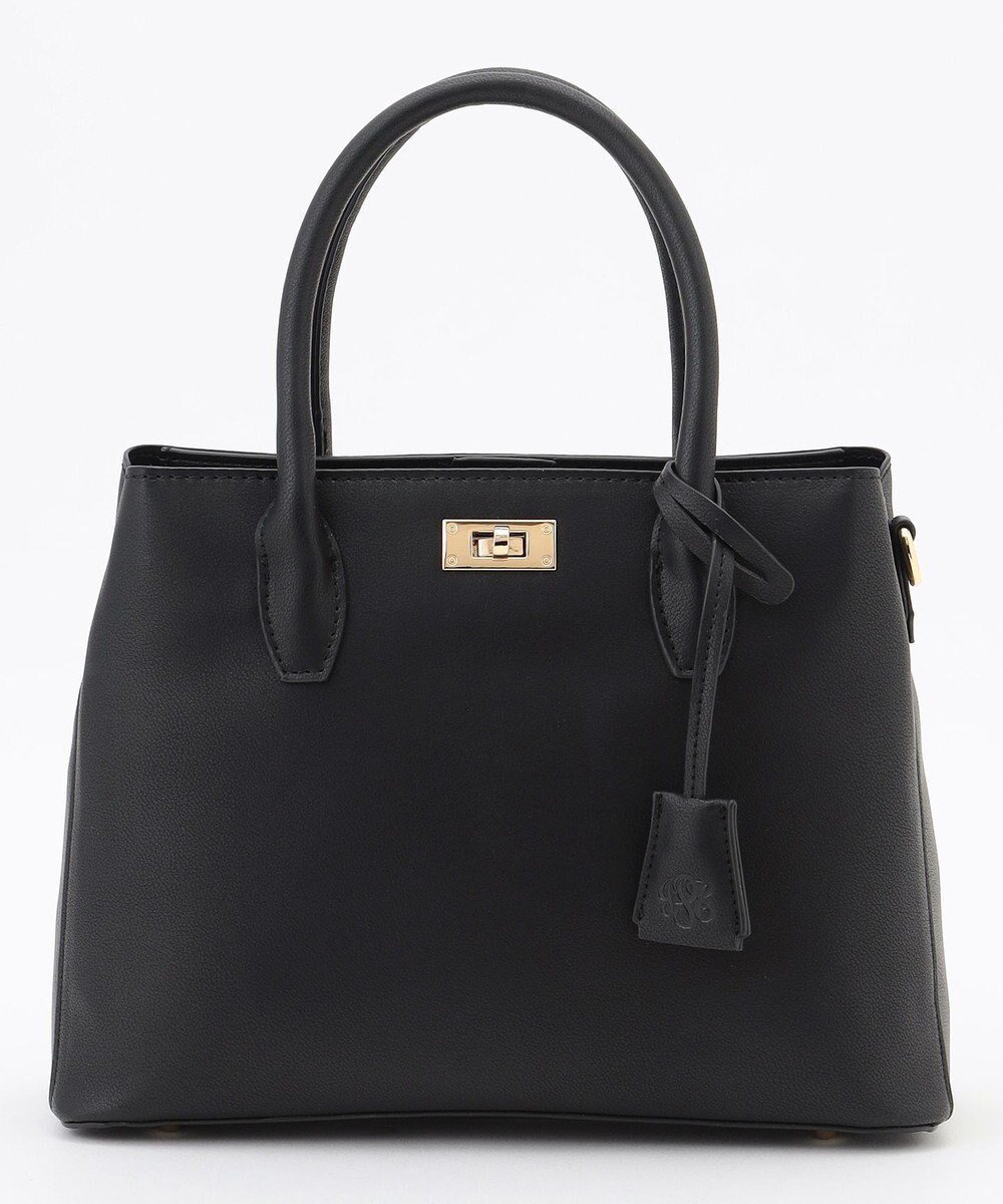 【ジェイ プレス/J.PRESS】の【2way】separate トートバッグ インテリア・キッズ・メンズ・レディースファッション・服の通販 founy(ファニー) 　ファッション　Fashion　レディースファッション　Fashion for Women　バッグ　Bags　エレガント 上品　Elegant　フェイクレザー　Faux Leather, PU Leather　フロント　Front, Front Design　ポケット　Pocket, Pocket Detail　メタル　Metal, Metal Parts　財布　Wallet, Purse　ビジネス 仕事 通勤　Business / Work / Commuting　ブラック系|ID: prp329100004745711 ipo3291000000034309324