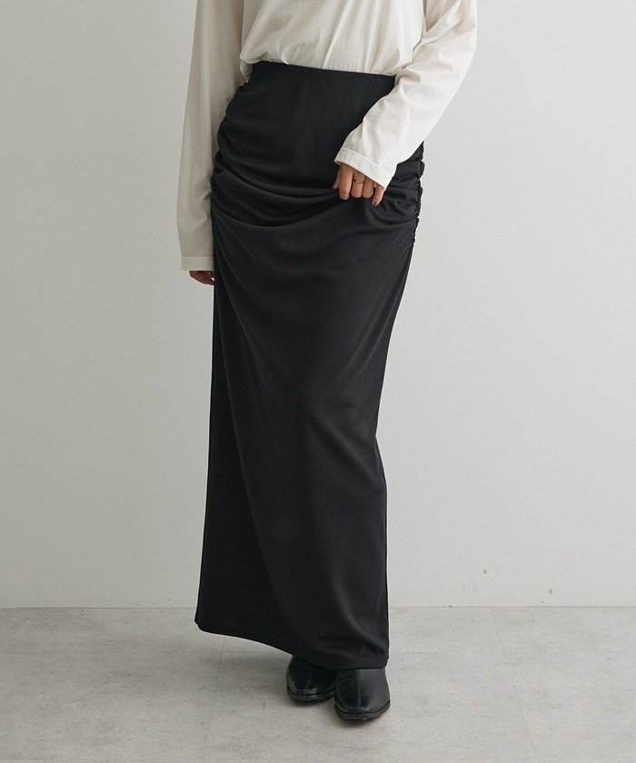 【クラフトスタンダードブティック/CRAFT STANDARD BOUTIQUE】のドレープデザインIラインスカート インテリア・キッズ・メンズ・レディースファッション・服の通販 founy(ファニー) https://founy.com/ ファッション Fashion レディースファッション Fashion for Women スカート Skirts シューズ Shoes, Footwear シンプル Simple, Minimal ストレッチ Stretch, Stretchy Fabric トレンド Trend, Trending Now 定番 Standard, Basic Item フラット Flat, Flat Shoes ベーシック Basic, Essential ポケット Pocket, Pocket Detail ロング Long, Long-Length A/W・秋冬 Autumn/Winter エレガント 上品 Elegant |ID: prp329100004745717 ipo3291000000034309391