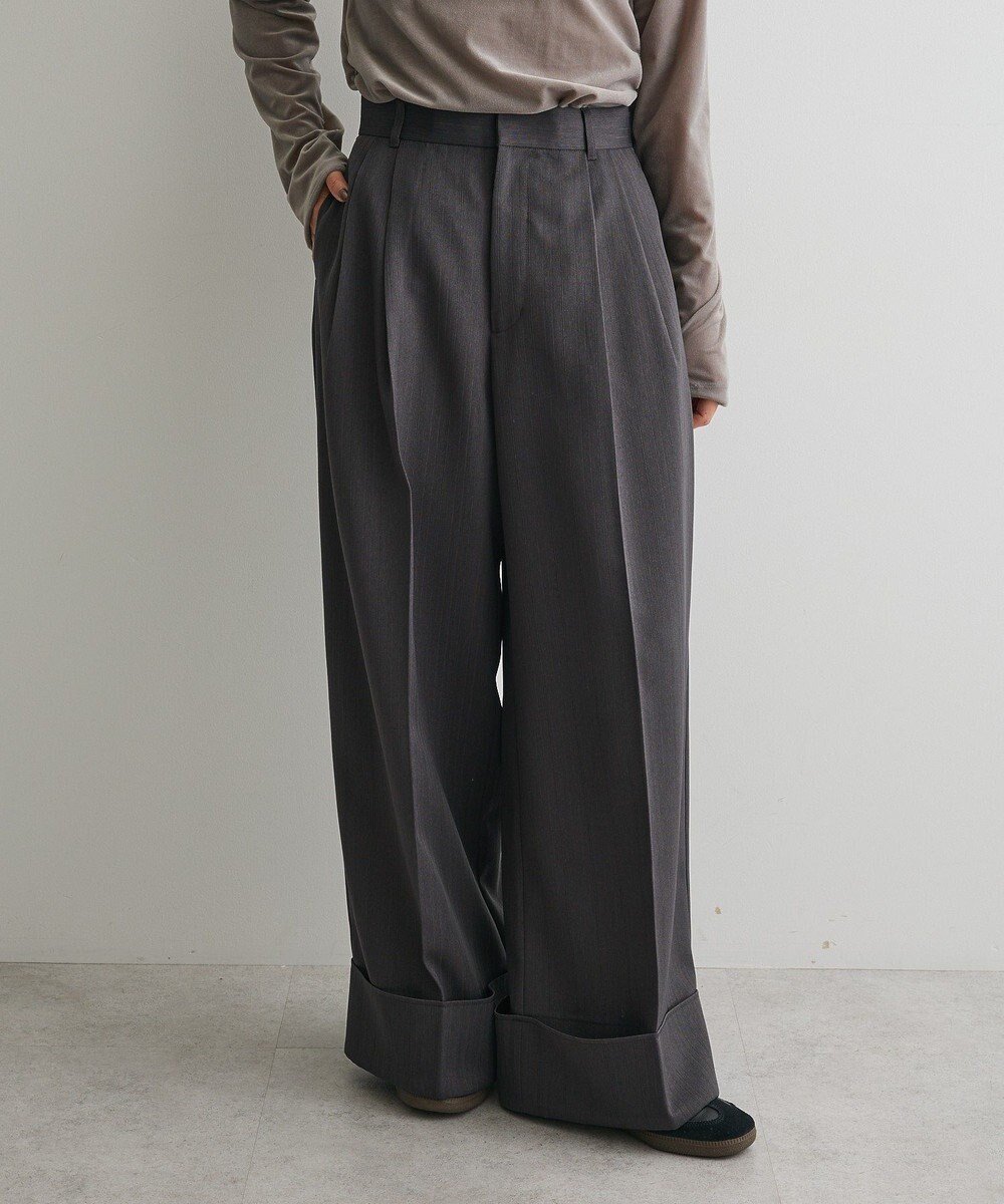 【クラフトスタンダードブティック/CRAFT STANDARD BOUTIQUE】のロールアップパンツ 人気、トレンドファッション・服の通販 founy(ファニー) 　ファッション　Fashion　レディースファッション　Fashion for Women　パンツ　Pants & Trousers　クラシカル　Classical, Vintage-Inspired　スニーカー　Sneakers, Trainers　トレンド　Trend, Trending Now　バランス　Balance, Style Balance　ベーシック　Basic, Essential　ポケット　Pocket, Pocket Detail　ロールアップ　Roll-Up, Cuffed Hem　ワイド　Wide, Wide Fit　A/W・秋冬　Autumn/Winter　新作・新入荷　New Arrivals / New In　おすすめ　Recommended / Our Picks　エレガント 上品　Elegant　ビジネス 仕事 通勤　Business / Work / Commuting　 other-1|ID: prp329100004745718 ipo3291000000034309394