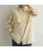 【クラフトスタンダードブティック/CRAFT STANDARD BOUTIQUE】のビスチェレイヤード風シャツ Yellow|ID: prp329100004745719 ipo3291000000035633106