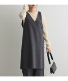 【クラフトスタンダードブティック/CRAFT STANDARD BOUTIQUE】のレース付きピンストライプジャンパースカート Stripe Gray|ID: prp329100004745721 ipo3291000000034309406