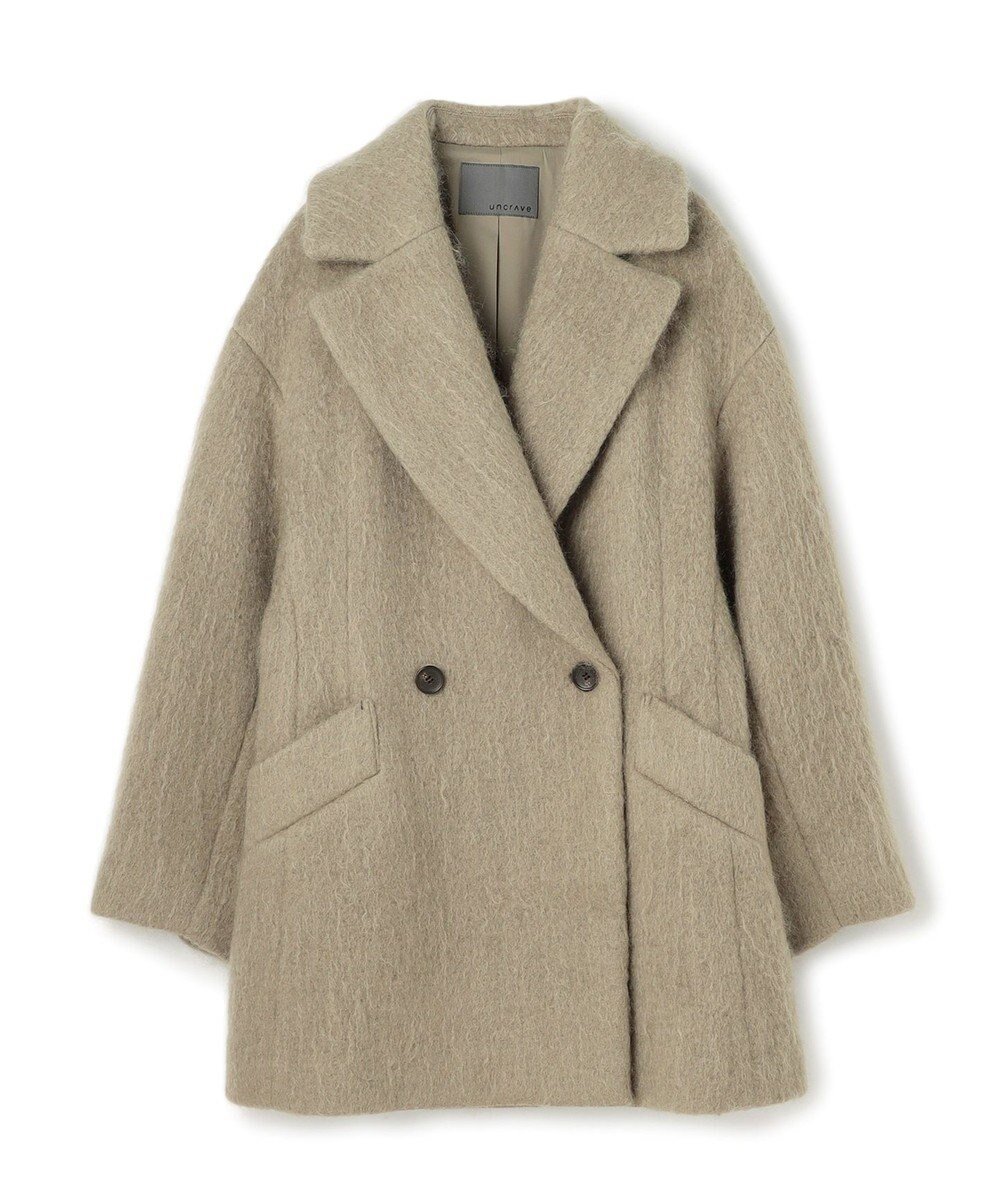 【アンクレイヴ/uncrave】のモヘアシャギー ジャコット インテリア・キッズ・メンズ・レディースファッション・服の通販 founy(ファニー)  ファッション Fashion レディースファッション Fashion for Women アウター Coat / Outerwear Collection コート・ロングコート・ピーコート Long Coats, Peacoats & More レディースジャケット・軽アウター Jackets チェスターコート・ロング丈アウター Chester Coats / Chesterfield Long Coats シェイプ Shape, Slim Fit ジャケット Jacket, Outerwear チェスターコート Chester Coat, Long Coat ドロップ Drop Shoulder, Dropped Style ベーシック Basic, Essential ミドル Middle Length, Mid Height ループ Loop, Loop Knit A/W・秋冬 Autumn/Winter 新作・新入荷 New Arrivals / New In エレガント 上品 Elegant カーキベージュ|ID: prp329100004745731 ipo3291000000034309440