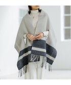 【アイシービー/iCB】の【リバーシブル可】アイレット 大判ストール トープ×チャコール|ID: prp329100004745735 ipo3291000000034309452