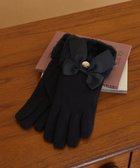 【メゾンドフルール/Maison de FLEUR】のビッグリボンファーグローブ 人気、トレンドファッション・服の通販 founy(ファニー) ファッション Fashion レディースファッション Fashion for Women 手袋 Gloves & Mittens おすすめ Recommended / Our Picks インナー Innerwear ギフト プレゼント Gift / Present スマート Smart, Elegant フィット Fit, Slim Fit リボン Ribbon, Bow エレガント 上品 Elegant 楽ちん Easy Fit, Comfortable A/W・秋冬 Autumn/Winter thumbnail Black|ID: prp329100004745739 ipo3291000000034309466