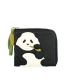 【イビサ/IBIZA】のアニマーダ 牛革 L字ファスナー財布(パンダ) 人気、トレンドファッション・服の通販 founy(ファニー) ファッション Fashion レディースファッション Fashion for Women ミニ財布・二つ折り財布 Wallets & Card Cases ウォレット Wallet コレクション Collection, Seasonal Line コンパクト Compact, Small Size 財布 Wallet, Purse バランス Balance, Style Balance ポケット Pocket, Pocket Detail エレガント 上品 Elegant thumbnail 黒|ID: prp329100004745746 ipo3291000000034309502