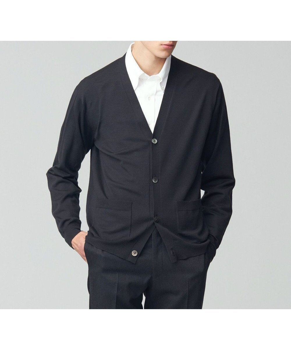 【ジェイ プレス/J.PRESS / MEN】のハイゲージ ニット カーディガン 人気、トレンドファッション・服の通販 founy(ファニー) ファッション Fashion メンズファッション Fashion for Men トップス・カットソー Cut & Sew Tops ニット・セーター / 定番トップス Knit Tops & Sweaters カーディガン / 羽織り Cardigans カーディガン Cardigan, Knitwear フロント Front, Front Design ベーシック Basic, Essential ポケット Pocket, Pocket Detail 定番 Standard, Basic Item A/W・秋冬 Autumn/Winter other-1|ID: prp329100004745761 ipo3291000000034309686