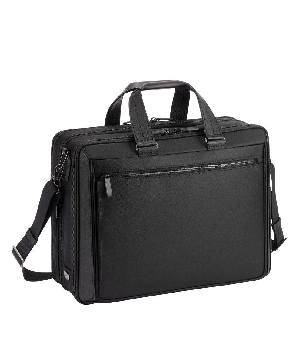 【エース バッグズ アンド ラゲッジ/ACE BAGS & LUGGAGE / MEN】のace./エース デュラテクト2 ビジネスバッグ 2気室 エキスパンダブル 日本製 ブリーフケース 30515 インテリア・キッズ・メンズ・レディースファッション・服の通販 founy(ファニー) 　ファッション　Fashion　メンズファッション　Fashion for Men　バッグ　Bags　傘　Umbrella, Parasol　セットアップ　Set-Up, Coordinated Outfit　ポケット　Pocket, Pocket Detail　日本製　Made In Japan　スーツケース キャリーケース　Suitcase / Carry Case　ビジネス 仕事 通勤　Business / Work / Commuting　ブラック|ID: prp329100004745762 ipo3291000000034309697