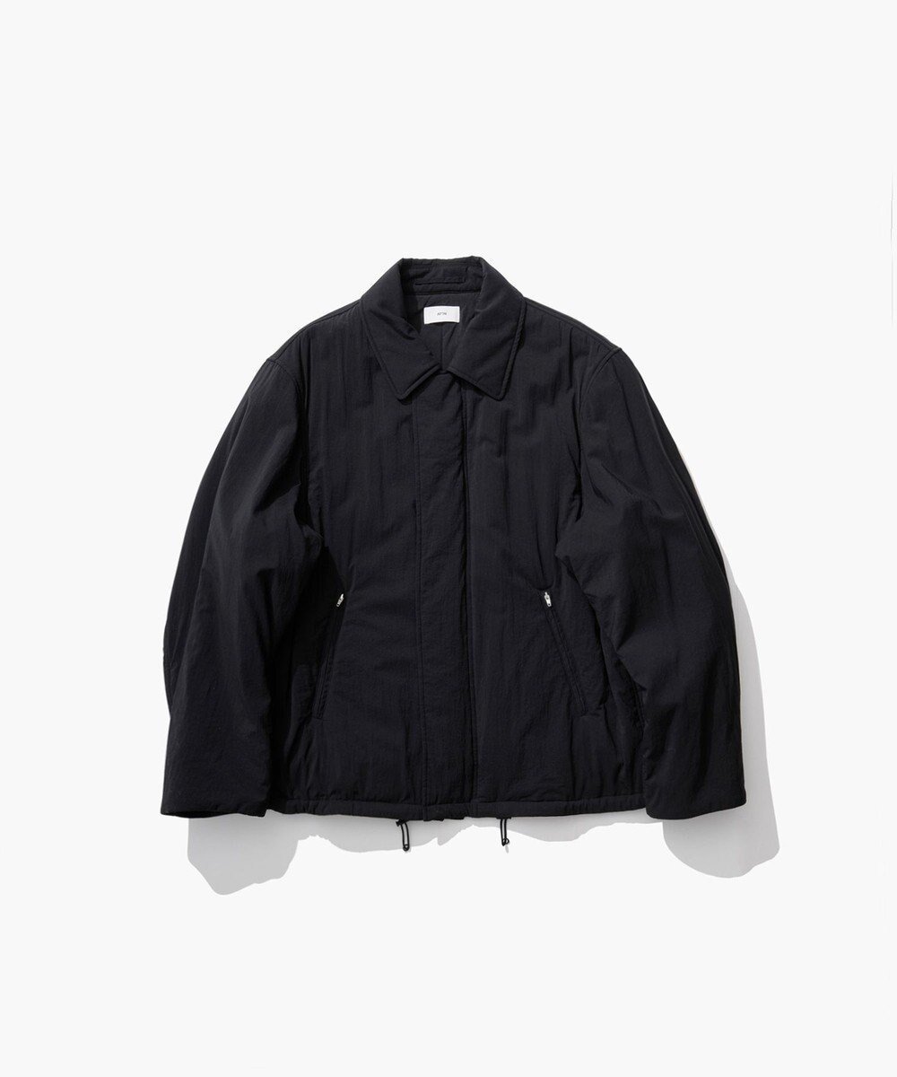 【エイトン/ATON】のMAT AIRY NYLON ハリントンジャケット - UNISEX インテリア・キッズ・メンズ・レディースファッション・服の通販 founy(ファニー)  ファッション Fashion レディースファッション Fashion for Women アウター Coat / Outerwear Collection レディースジャケット・軽アウター Jackets 新作・新入荷 New Arrivals / New In ユニセックス Unisex, Genderless ジャケット Jacket, Outerwear タフタ Taffeta, Structured Fabric A/W・秋冬 Autumn/Winter BLACK|ID: prp329100004745765 ipo3291000000034309704