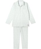 【ワコール 睡眠科学/wacoal suimin / MEN】のパジャマ 綿100%(本体) あったか SOU・SOU(R) 長袖 長ズボン メンズ YGW481 睡眠科学/ワコール グリーン|ID: prp329100004745770 ipo3291000000034309724