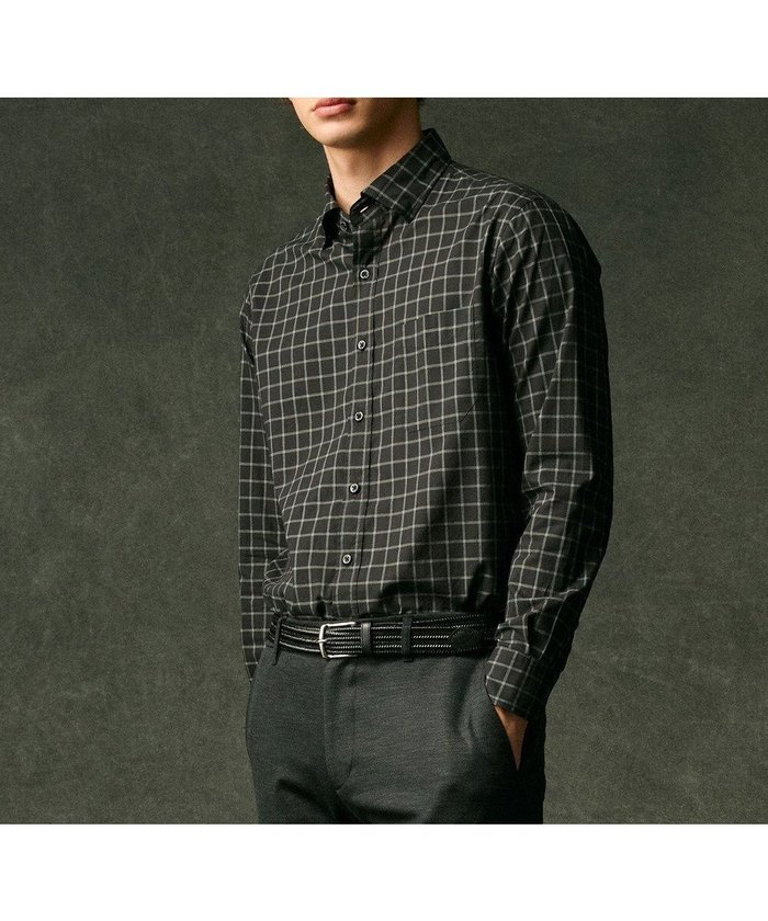 【ジョセフ アブード/JOSEPH ABBOUD / MEN】の【綿100%】ファインカウントシャンブレーチェックシャツ インテリア・キッズ・メンズ・レディースファッション・服の通販 founy(ファニー) https://founy.com/ ファッション Fashion メンズファッション Fashion for Men トップス・カットソー Cut & Sew Tops メンズシャツ Shirts インナー Innerwear カーディガン Cardigan, Knitwear シャンブレー Chambray, Denim-Like Fabric ジャケット Jacket, Outerwear チェック Check, Plaid, Tartan A/W・秋冬 Autumn/Winter おすすめ Recommended / Our Picks エレガント 上品 Elegant ビジネス 仕事 通勤 Business / Work / Commuting |ID: prp329100004745773 ipo3291000000034309730