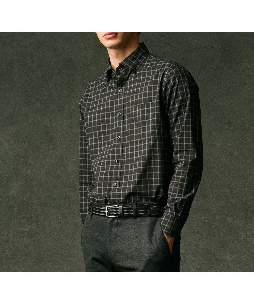 【ジョセフ アブード/JOSEPH ABBOUD / MEN】の【綿100%】ファインカウントシャンブレーチェックシャツ 人気、トレンドファッション・服の通販 founy(ファニー) 　ファッション　Fashion　メンズファッション　Fashion for Men　トップス・カットソー　Cut & Sew Tops　メンズシャツ　Shirts　インナー　Innerwear　カーディガン　Cardigan, Knitwear　シャンブレー　Chambray, Denim-Like Fabric　ジャケット　Jacket, Outerwear　チェック　Check, Plaid, Tartan　A/W・秋冬　Autumn/Winter　おすすめ　Recommended / Our Picks　エレガント 上品　Elegant　ビジネス 仕事 通勤　Business / Work / Commuting　 other-1|ID: prp329100004745773 ipo3291000000034309730