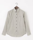 【ジョセフ アブード/JOSEPH ABBOUD / MEN】の【綿100%】ファインカウントシャンブレーチェックシャツ ライトグレー系4|ID: prp329100004745773 ipo3291000000034309732