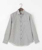 【ジョセフ アブード/JOSEPH ABBOUD / MEN】の【柔らか・光沢感】コットンビエラストライプ シャツ グレー系1|ID: prp329100004745774 ipo3291000000034309735