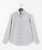 【ジョセフ アブード/JOSEPH ABBOUD / MEN】の【柔らか・光沢感】コットンビエラストライプ シャツ パープル系1|ID: prp329100004745774 ipo3291000000034309737