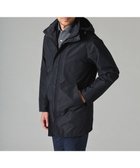【五大陸/gotairiku / MEN】の【ビジネスで着用可】メランジシャンブレー フーデッドブルゾン グレー系|ID: prp329100004745777 ipo3291000000034309752