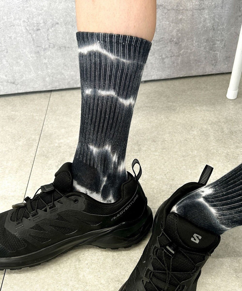 【ウィゴー/WEGO / MEN】のタイダイソックス(R) インテリア・キッズ・メンズ・レディースファッション・服の通販 founy(ファニー) ファッション Fashion メンズファッション Fashion for Men シューズ・靴 Shoes カーゴパンツ Cargo Pants, Utility Pants サンダル Sandals, Summer Shoes スニーカー Sneakers, Trainers スマホ Smartphone, Mobile Device ソックス Socks, Hosiery ハーフ Half, Half-Length ワーク Workwear, Utility Style ブラック|ID: prp329100004745778 ipo3291000000034309761