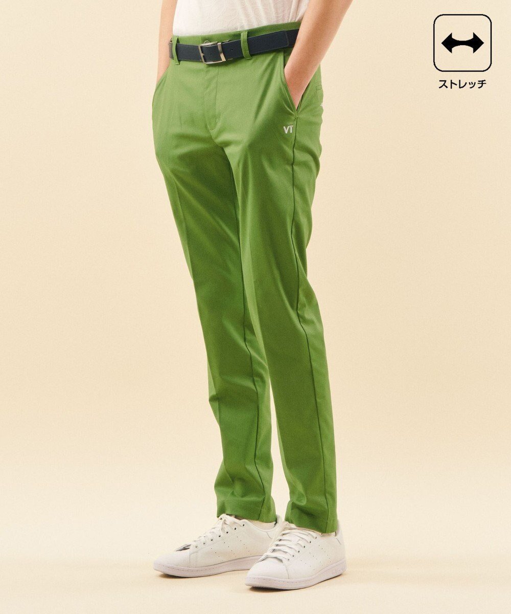 【23区 ゴルフ/23区GOLF / MEN】の【MEN】【ストレッチ】アポロック ストレッチパンツ インテリア・キッズ・メンズ・レディースファッション・服の通販 founy(ファニー) 　ファッション　Fashion　メンズファッション　Fashion for Men　ボトムス　Bottoms　ゴルフ　Golf　イエロー　Yellow　シンプル　Simple, Minimal　スタンダード　Standard, Basic　ストレッチ　Stretch, Stretchy Fabric　スマート　Smart, Elegant　バランス　Balance, Style Balance　ボトム　Bottoms, Lower Wear　夏　Summer　春　Spring　S/S・春夏　SS, Spring/Summer, Warm Season　グリーン系|ID: prp329100004745786 ipo3291000000035556225