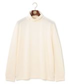 【ジェイ プレス/J.PRESS / MEN】のウールストレッチジャージ タートルネックカットソー ホワイト系|ID: prp329100004745789 ipo3291000000034309851