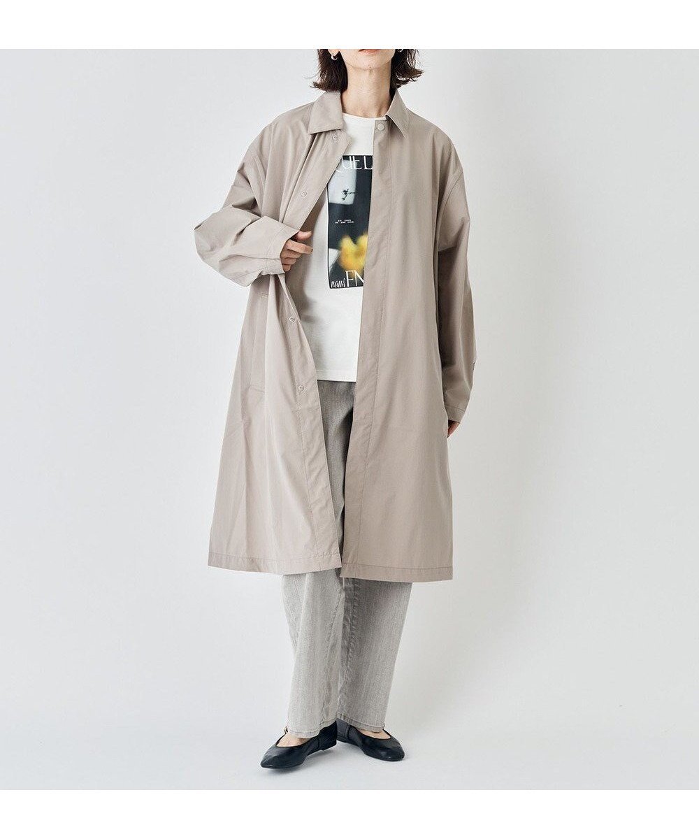 【アンフィーロ/UNFILO / MEN】の【男女兼用】FINE MOVE ステンカラー コート 23年商品 人気、トレンドファッション・服の通販 founy(ファニー) 　ファッション　Fashion　レディースファッション　Fashion for Women　アウター　Coat / Outerwear Collection　コート・ロングコート・ピーコート　Long Coats, Peacoats & More　レディースジャケット・軽アウター　Jackets　軽量　Lightweight, Ultra Light　ジャケット　Jacket, Outerwear　ストレッチ　Stretch, Stretchy Fabric　雑誌　Magazine, Fashion Magazine　トレンド　Trend, Trending Now　ポケット　Pocket, Pocket Detail　リラックス　Relax, Relaxed Fit　A/W・秋冬　Autumn/Winter　エレガント 上品　Elegant　 other-1|ID: prp329100004745791 ipo3291000000034309885