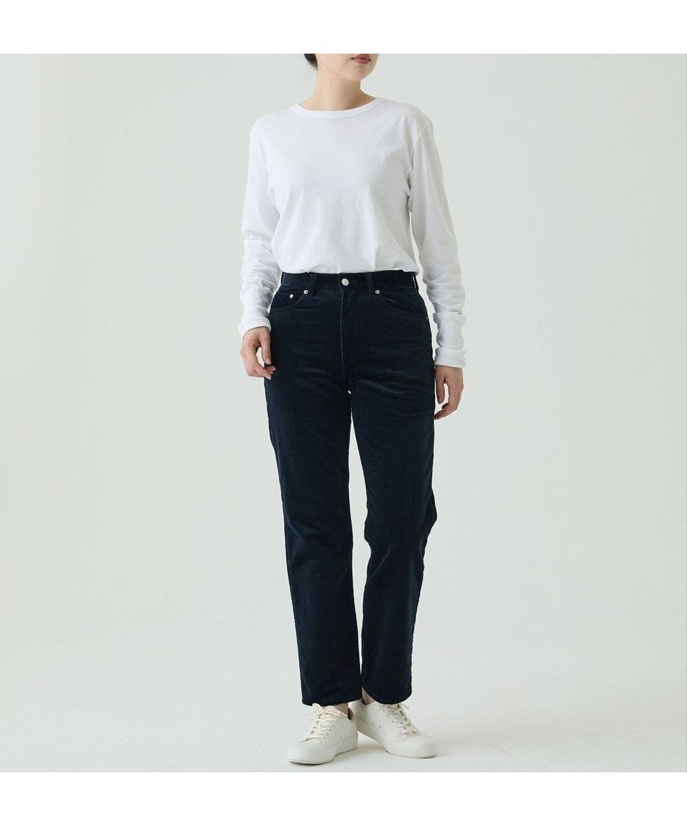 【サキュウ/caqu】の【裏起毛/コーデュロイ/ストレッチ】ストレートコーデュロイパンツ インテリア・キッズ・メンズ・レディースファッション・服の通販 founy(ファニー)  ファッション Fashion レディースファッション Fashion for Women パンツ Pants & Trousers インディゴ Indigo Denim コーデュロイ Corduroy, Cord Fabric ジーンズ Jeans, Denim Pants ストレッチ Stretch, Stretchy Fabric ストレート Straight, Straight Cut フィット Fit, Slim Fit A/W・秋冬 Autumn/Winter S/S・春夏 SS, Spring/Summer, Warm Season 新作・新入荷 New Arrivals / New In 夏 Summer navy|ID: prp329100004745812 ipo3291000000034338737