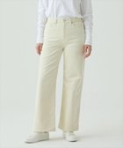 【サキュウ/caqu】の【裏起毛/コーデュロイ/ストレッチ】ワイドバギーコーデュロイパンツ ivory|ID: prp329100004745813 ipo3291000000034338739