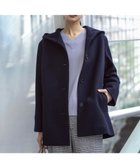 【ジェイ プレス/J.PRESS】のショートビーバー フーデッド コート ネイビー系|ID: prp329100004745819 ipo3291000000034310148