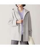 【ジェイ プレス/J.PRESS】のショートビーバー フーデッド コート ライトグレー系|ID: prp329100004745819 ipo3291000000034310153