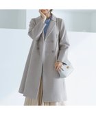 【エニィ スィス/any SiS】のウールライクノーブルチェスター コート ライトグレー|ID: prp329100004745841 ipo3291000000034310318