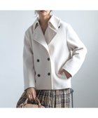 【組曲/KUMIKYOKU】のショートビーバー ピーコート 人気、トレンドファッション・服の通販 founy(ファニー) ファッション Fashion レディースファッション Fashion for Women アウター Coat / Outerwear Collection コート・ロングコート・ピーコート Long Coats, Peacoats & More レディースジャケット・軽アウター Jackets クラシカル Classical, Vintage-Inspired ショート Short, Short Length ジャケット Jacket, Outerwear スリーブ Sleeve, Long Sleeve / Short Sleeve バランス Balance, Style Balance フォルム Silhouette, Form ボトム Bottoms, Lower Wear ワイド Wide, Wide Fit A/W・秋冬 Autumn/Winter エレガント 上品 Elegant thumbnail ベージュ系|ID: prp329100004745845 ipo3291000000034310372