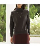 【ジェイ プレス/J.PRESS】の【洗える】SOFT TOUCH WOOL リブ切り替え ニット スレート系|ID: prp329100004745850 ipo3291000000034310403