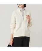 【ジェイ プレス/J.PRESS】の【洗える】CAT ジップアップブルゾン ニット オフ系|ID: prp329100004745854 ipo3291000000034310446