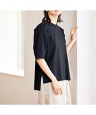 【アンフィーロ 自由区/UNFILO】の【汗ジミが目立たない/吸水速乾】マルチエフェクト ボリュームスリーブ Tシャツ ブラック|ID: prp329100004745882 ipo3291000000034310713