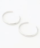 【アイシービー/iCB】の【CLASSY.1月号掲載】ラウンドバングル シルバー系|ID: prp329100004745937 ipo3291000000034311222