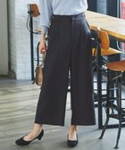 【エニィ スィス/any SiS】の【洗える】ビットポイント ワイドパンツ ネイビー|ID: prp329100004745975 ipo3291000000034311535