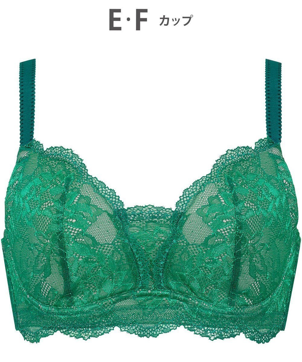 【ウィング/Wing】のWing Lesiage 【1000シリーズ】 3/4カップブラ PB1001 ウイング/ワコール インテリア・キッズ・メンズ・レディースファッション・服の通販 founy(ファニー) ファッション Fashion レディースファッション Fashion for Women アンダー Underwear Essentials コンパクト Compact, Small Size シアー Sheer, See-Through フロント Front, Front Design ブラジャー Bra, Lingerie ブロック Block, Solid Block Pattern モダン Modern, Contemporary ループ Loop, Loop Knit レース Lace, Lace Fabric ワイヤー Wire, Wired Bra おすすめ Recommended / Our Picks 夏 Summer グリーン|ID: prp329100004746008 ipo3291000000034311792
