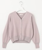 【フェルゥ/Feroux】の【洗える】ビジューボタン2WAY カーディガン グレイッシュピンク系|ID: prp329100004746023 ipo3291000000034311877