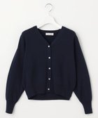 【フェルゥ/Feroux】の【洗える】ビジューボタン2WAY カーディガン ネイビー系|ID: prp329100004746023 ipo3291000000034311878