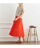 【エニー/ANY】の【洗濯機可能/ウエストゴム/UVケア/接触冷感】リネンライクエアーヴィンテージ プリーツスカート オレンジ|ID: prp329100004746033 ipo3291000000034311935