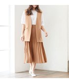 【エニー/ANY】の【洗濯機可能/ウエストゴム/UVケア/接触冷感】リネンライクエアーヴィンテージ プリーツスカート ライトモカ|ID: prp329100004746033 ipo3291000000034311938