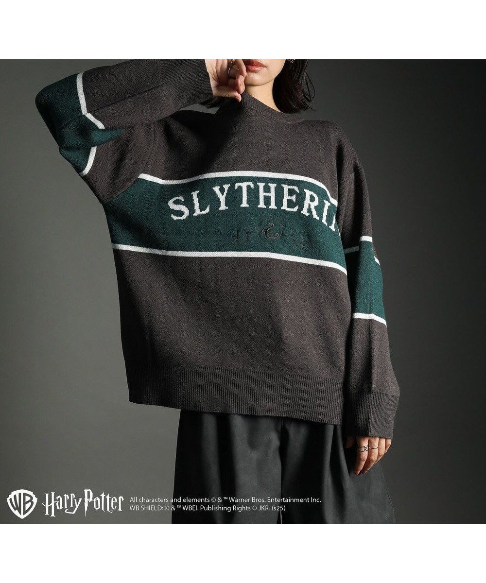 【グリーンパークス/Green Parks】のハリー・ポッター/ジャガードラインニット 人気、トレンドファッション・服の通販 founy(ファニー) ファッション Fashion レディースファッション Fashion for Women トップス・カットソー Cut & Sew Tops ニット Knit Tops & Sweaters おすすめ Recommended / Our Picks ジャケット Jacket, Outerwear セーター Sweater, Knitwear ポケット Pocket, Pocket Detail モチーフ Motif, Design Theme A/W・秋冬 Autumn/Winter other-1|ID: prp329100004746054 ipo3291000000034312088