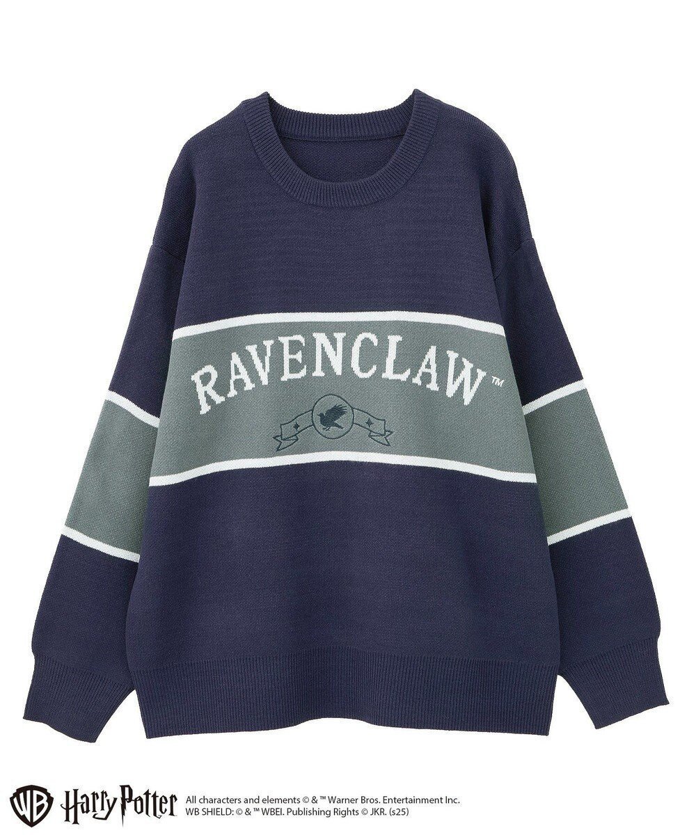 【グリーンパークス/Green Parks】のハリー・ポッター/ジャガードラインニット インテリア・キッズ・メンズ・レディースファッション・服の通販 founy(ファニー) ファッション Fashion レディースファッション Fashion for Women トップス・カットソー Cut & Sew Tops ニット Knit Tops & Sweaters おすすめ Recommended / Our Picks ジャケット Jacket, Outerwear セーター Sweater, Knitwear ポケット Pocket, Pocket Detail モチーフ Motif, Design Theme A/W・秋冬 Autumn/Winter Navy|ID: prp329100004746054 ipo3291000000034312097